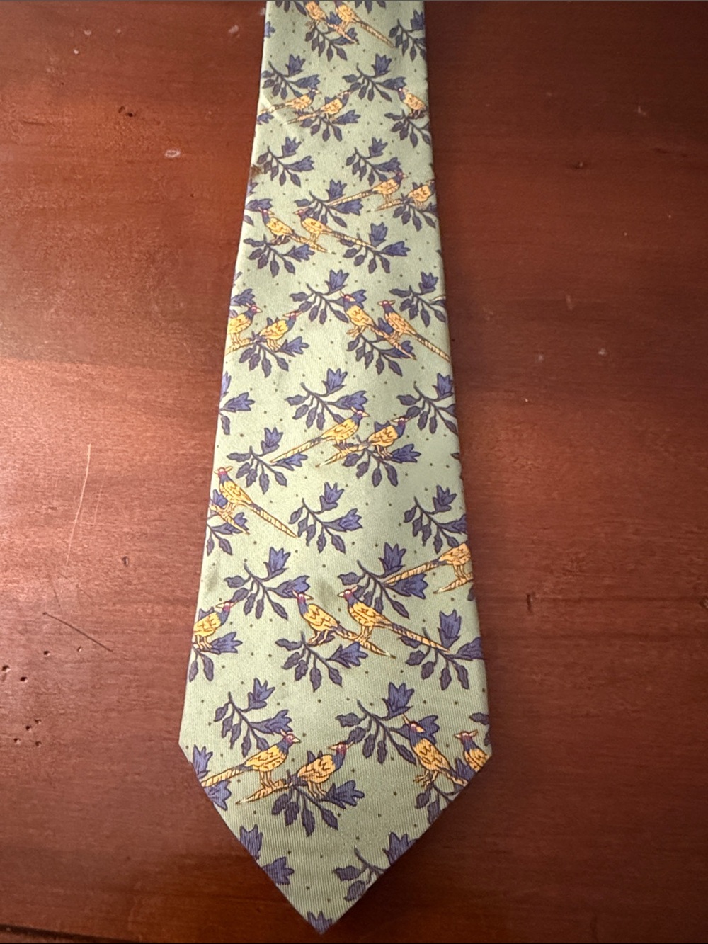 Hermes Pheasants Tie